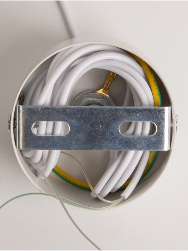 Светильник "Течение" 1х10Вт Е14 провод 2м 20х20х20см