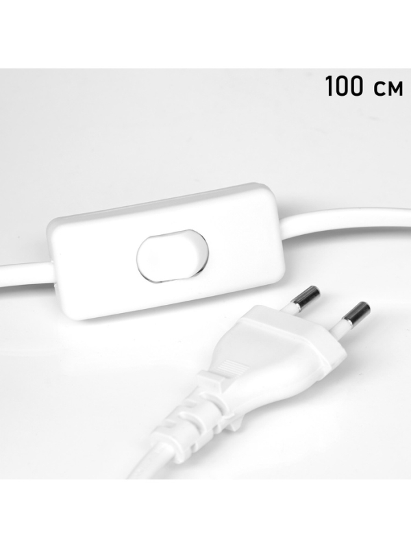 Лампа настольная "Исида" 1х40Вт Е14 голубой 14х14х28см