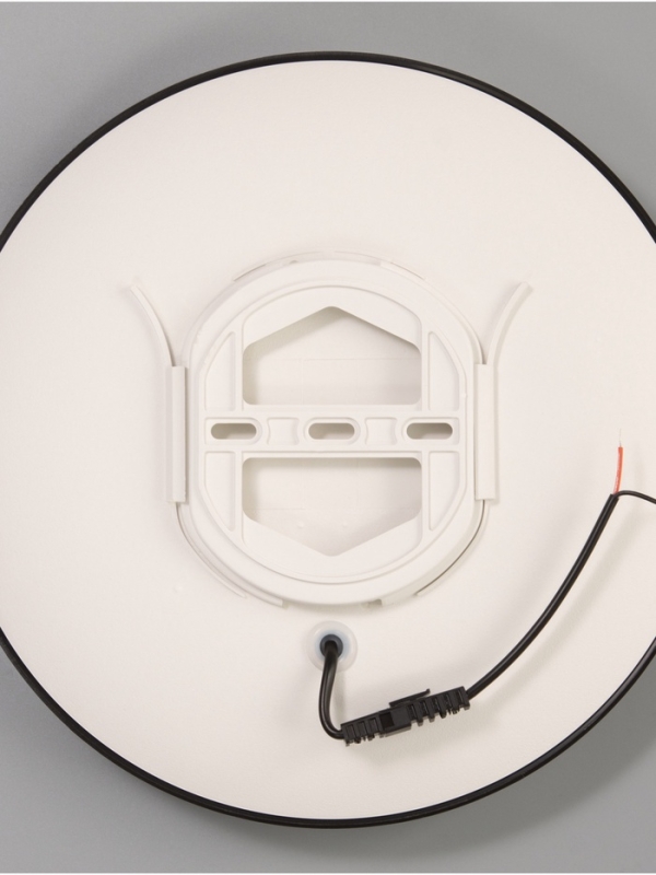 Светильник "Минимал" круг LED 18Вт 6500К (быстросъемный механизм) черный 23х23х5см