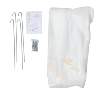 Мини-теплица, 2,5 &times; 1,4 &times; 1,15 м, стальной каркас d = 16 мм, спанбонд 60 г/м&sup2;