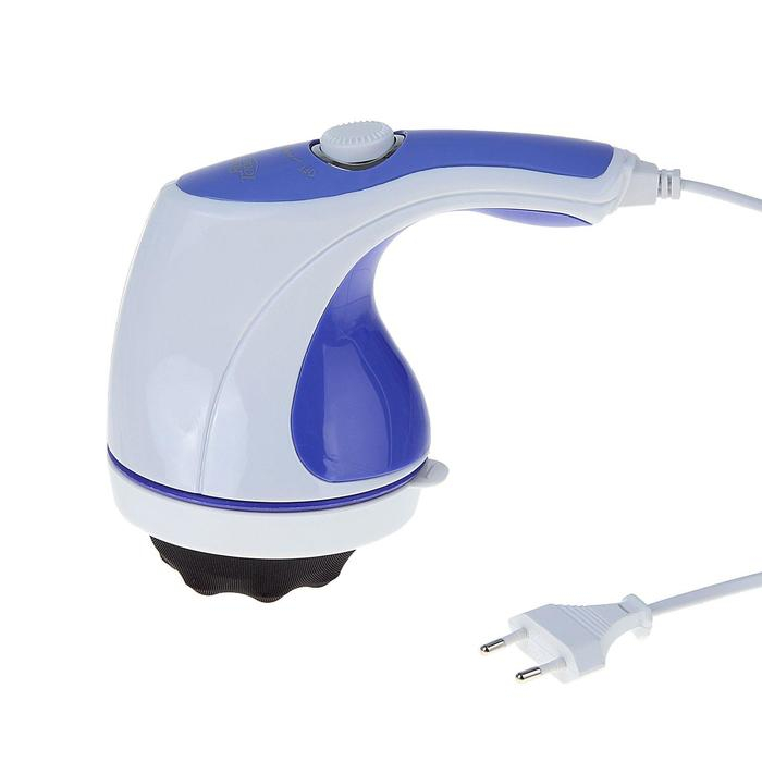 Массажёр для тела Luazon LEM-44, 5 насадок, плавная регулировка, 220 В, бело-синий Массажёр для тела Luazon LEM-44, 5 насадок, плавная регулировка, 220 В, бело-синий