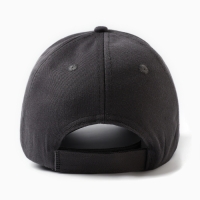 Кепка однотонная MINAKU, серая, размер 52-54