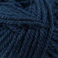 Пряжа для вязания спицами, крючком &laquo;Пехорский текстиль. Популярная&raquo;, 50% шерсть, 50% акрил, 133 м/100 г, (156 индиго)