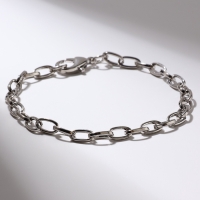 Основа-браслет &laquo;Шарм Уни&raquo; мини, 18 см, цвет серебро