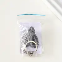 Брелок "Лягушка на листе маленькая" 2 см