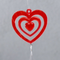 Музыка ветра пластик "Сердце"МИКС 4 трубочки 10*1 см 2 фигурки h=52 см Музыка ветра пластик "Сердце"МИКС 4 трубочки 10*1 см 2 фигурки h=52 см