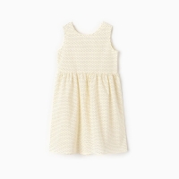 Платье для девочки MINAKU, цвет молочный, рост 98 см Платье для девочки MINAKU, цвет молочный, рост 98 см