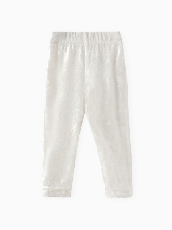 Лосины Крошка Я "Бархат", р. 80-86 см, белый