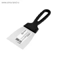 Шпатель фасадный ЛОМ, 80 мм, нержавеющая сталь, пластиковая рукоятка