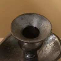 Подсвечник "Средневековье" алюминий 12х9х7,5 см