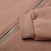 Костюм: толстовка и брюки Крошка Я, BASIC LINE, рост 62-68 см, цвет коричневый