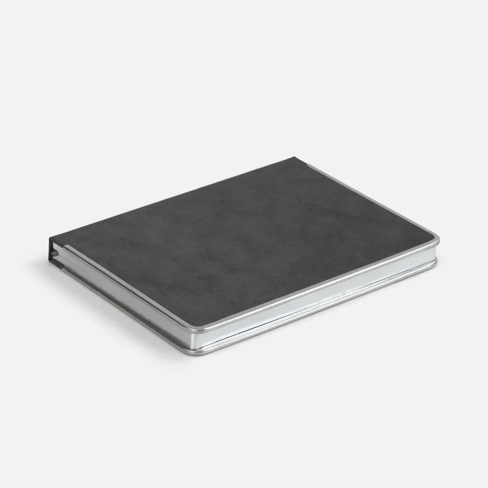 Ежедневник Metal Frame на заказ, датированный, темно-серый