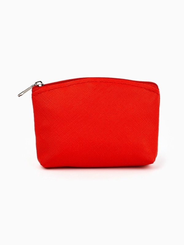 Кошелёк молодёжный, цвет красный, 11 х 7 см