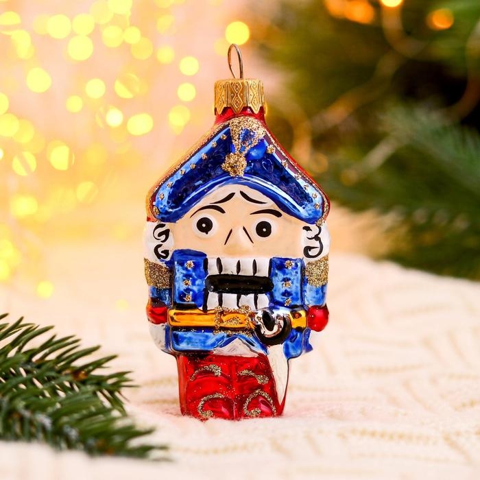 Ёлочное украшение "Щелкунчик сказочный" h-9 см, микс