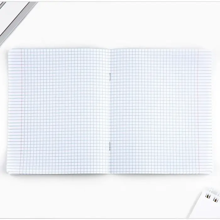 Тетрадь в клетку 24 листа А5, на скрепке &laquo;Гонщику&raquo;, обложка мелованный картон, 5 видов МИКС