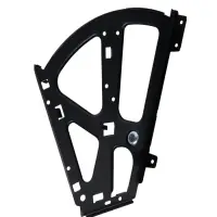 Механизм для обувницы полок CAPPIO, 2-х ярусная, до 13 мм, металл, черный