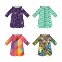 Дождевик классический RainCoat на заказ, разноцветный, единый размер