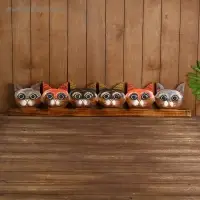 Панно "Котята" дерево 100х1,5х17 см