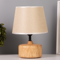 Лампа настольная "Нана" 1х40Вт Е27 коричневый 20х20х27,5см МОДЕЛЬ: