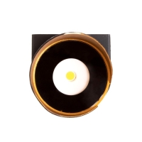 Бра "Талия" LED 10Вт черный золото 9х9х30см