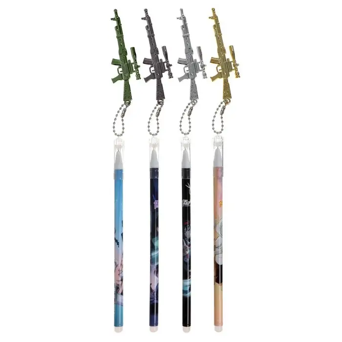 Ручка - прикол гелевая &laquo;Ружье&raquo;, МИКС (штрихкод на штуке)