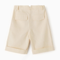 Шорты для мальчика, MINAKU, цвет бежевый, рост 158 см