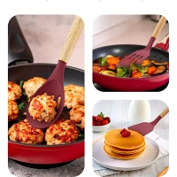 Набор кухонных принадлежностей силиконовые КТ-1264