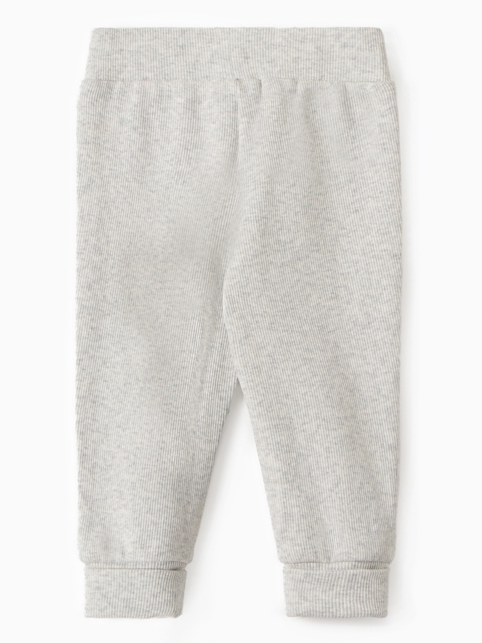 Брюки детские MINAKU, цвет серый меланж, рост 80-86 см