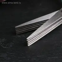 Ножницы кухонные для зелени Доляна &laquo;Шеф&raquo;, 21 см, цвет МИКС