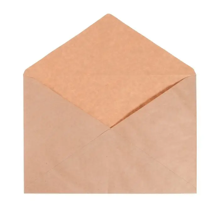 Конверт почтовый крафт 240 х 350 мм, без подсказа, без окна, без клея, 90 г/м2