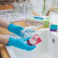 Набор губок для посуды с чистящим слоем Доляна &laquo;Стандарт&raquo;, 9&times;6&times;2.5 см, 5 шт.