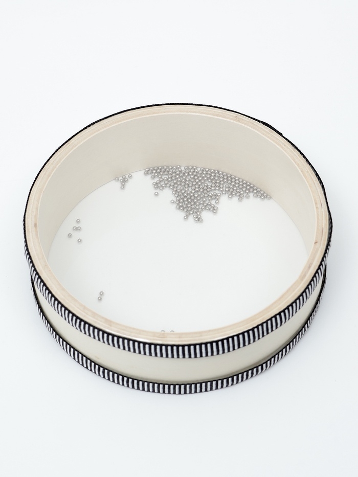 Музыкальный инструмент Барабан Шум Моря Music Life бежевый, 15 см