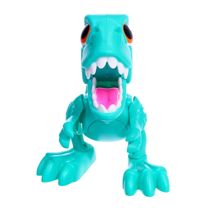 Набор для игры с мягким пластилином &laquo;Диномир&raquo;, 6 баночек с массой для лепки, 5 форм