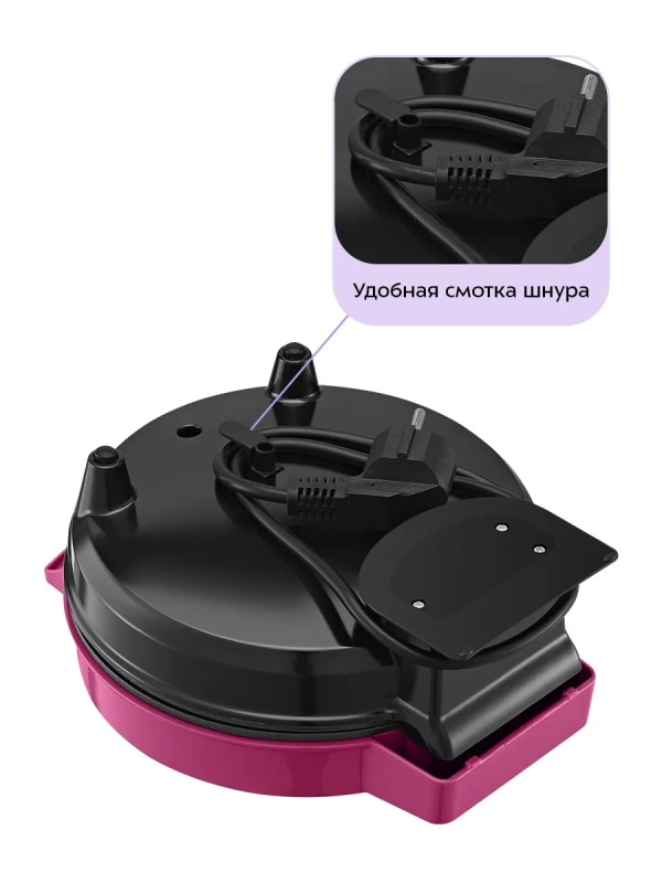 Вафельница электрическая КТ-4621 - 1000 Вт