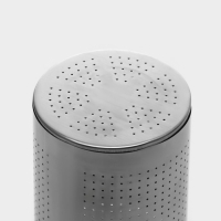 Чайник стеклянный заварочный Доляна &laquo;Волна&raquo;, 1,5 л, с металлическим ситом, цвет голубой