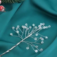 Декор "Хрустальная сказка" 18 см, прозрачный шарик Декор "Хрустальная сказка" 18 см, прозрачный шарик