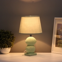 Лампа настольная "Лимон" 1х40Вт Е14 мятный 20х20х34см