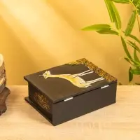 Шкатулка "Жираф" 19х15х7 см, МДФ