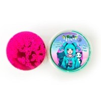 Слайм &laquo;Стекло&raquo;, Малиновый, 90 г, с декоративным наполнителем