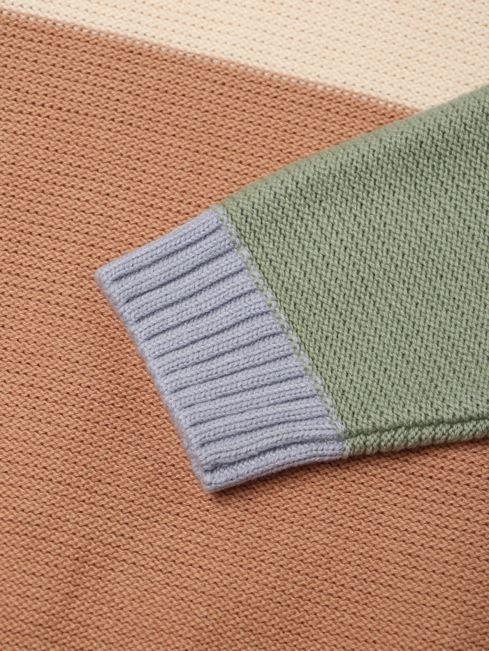 Джемпер Крошка Я Colourblock, р. 86-92 см