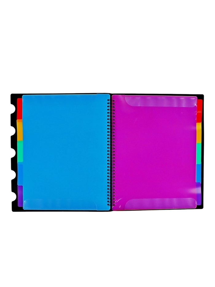 Нотная папка - 30 файлов 60 листов черная