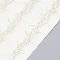 Переводная тату на тело синяя &laquo;Ветви с шипами&raquo;, 18&times;11 см