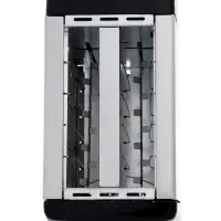 Тостер LT-03, 750 Вт, 6 режимов прожарки, 2 тоста, серебристый