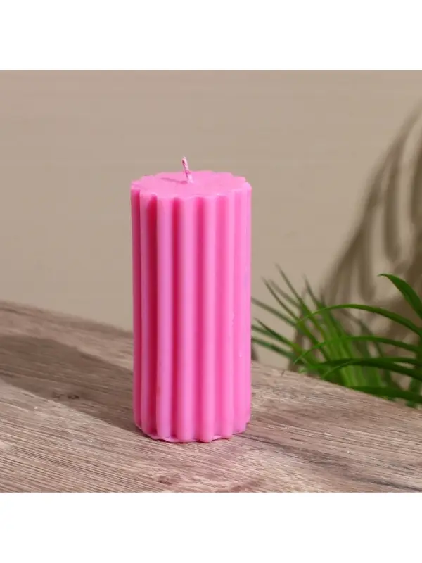 Свеча "Колонна" 5х5х10 см, соевый воск