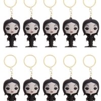 Набор брелков "Мрачная семейка" 10 шт  МИКС