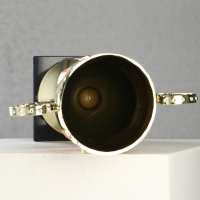 Кубок 187, наградная фигура, золото, подставка камень, 22,8 х 11,5 х 7 см.