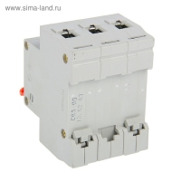 Выключатель автоматический TDM ВА47-63, 3п, 63 А, 4.5 кА