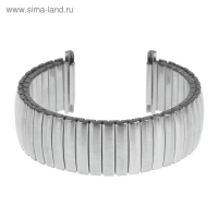 Ремешок для часов 20 мм, металл, серебряный