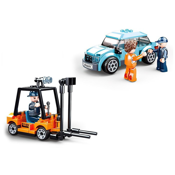 Конструктор &laquo;Город. Автовоз&raquo;, 542 детали