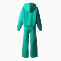 Костюм женский (толстовка/брюки) НАЧЁС, цвет темно-зеленый, р-р L (46-48)